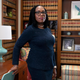 Judge Ketanji Brown Jackson, a U.S. Circuit Judge on the U.S. Court of Appeals for the District of Columbia Circuit, poses for a portrait, Feb., 18, 2022, in her office at the court in Washington. Jackson’s Supreme Court nomination confirmation hearing starts March 21. If confirmed, she would be the court’s first Black female justice.